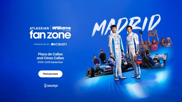Williams F1 Team brings Fan Zone presented by Kraken to Madrid