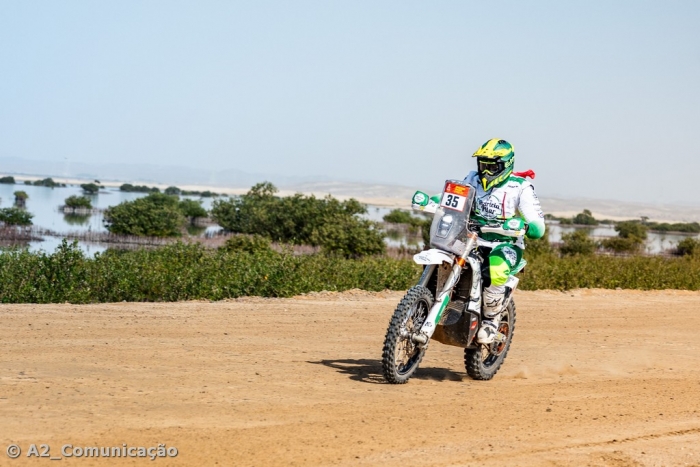 Bruno Santos o melhor dos pilotos amadores no Dakar 2026