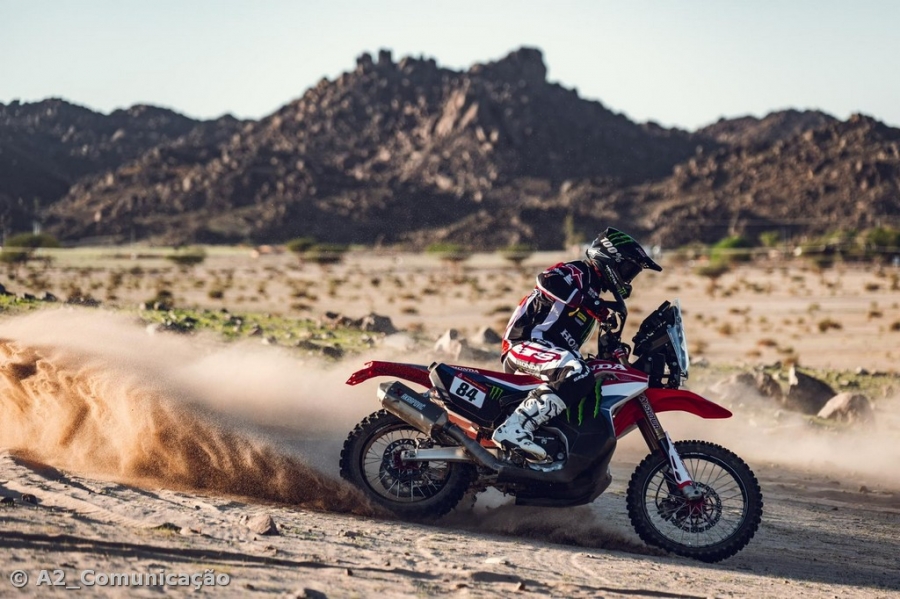 Wingmotor Honda na Baja TT Norte de Portugal