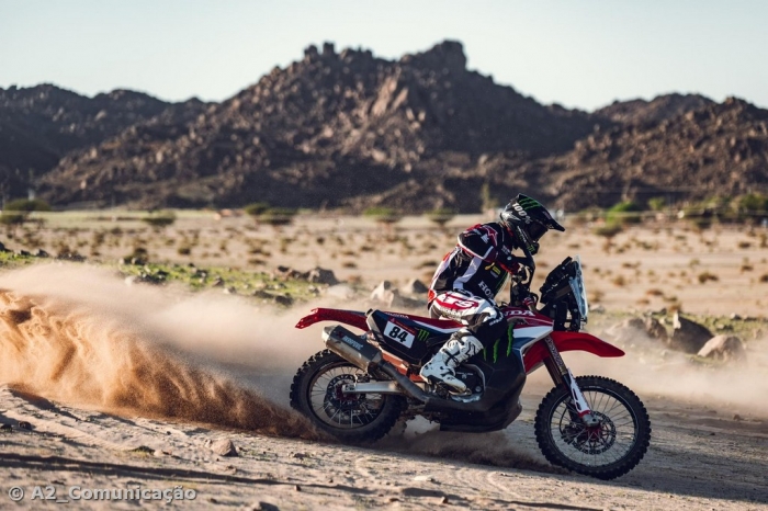 Wingmotor Honda na Baja TT Norte de Portugal