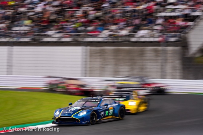 Aston Martin Vantage on podium again in 6 Hours of Fuji