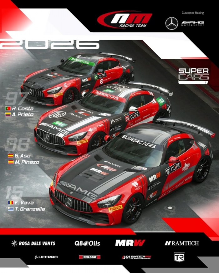 NM Racing Team presente em tr&ecirc;s frentes