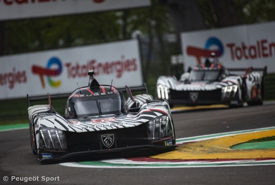 Team Peugeot completes productive FIA WEC Prologue at Imola