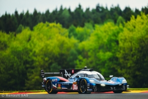Encouraging performance for Alpine despite difficult outcome at Spa