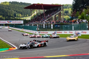 Team Peugeot scores its first points at SPA