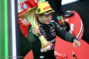 Kimi Antonelli claims his first Grand Prix victory