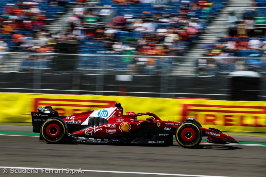 Charles Leclerc secures an excellent second place in Mexico