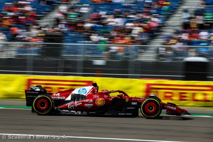 Charles Leclerc secures an excellent second place in Mexico